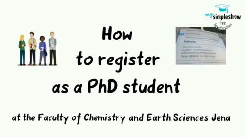 Video How to register as a PhD student - Screenshot