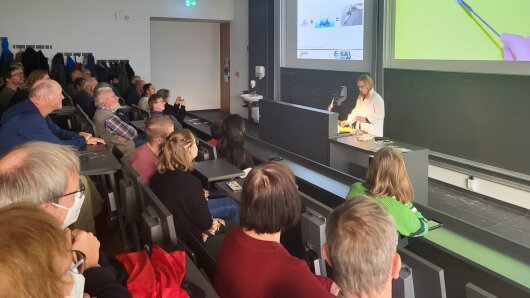 Samstagsvorlesung von Prof. Delia Brauer im Wintersemester 2022/23