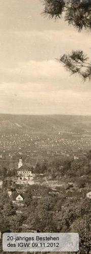 Historisches Foto von Jena