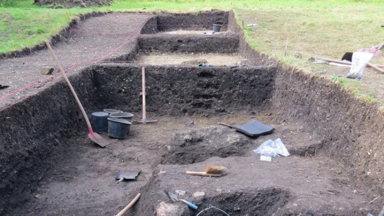 Alter Gleisberg (Geoarchäologisches Praktikum) bei Graitschen